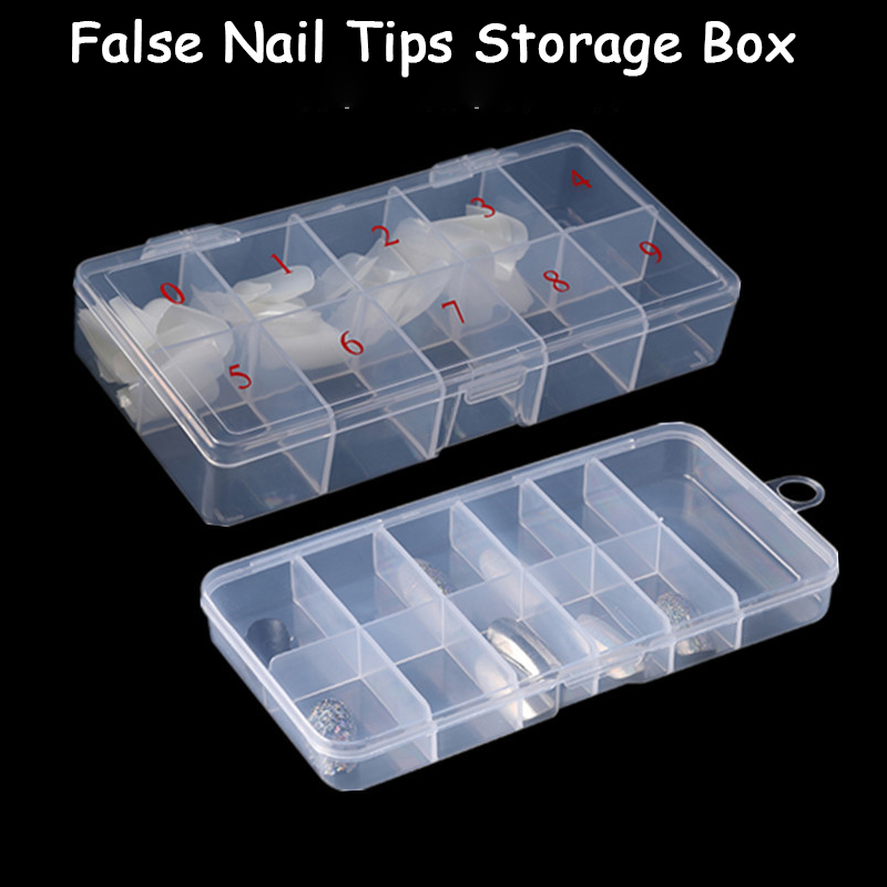 Men'S Accessories Drawer Organizer - 1 상자 빈 네일 팁 주최자