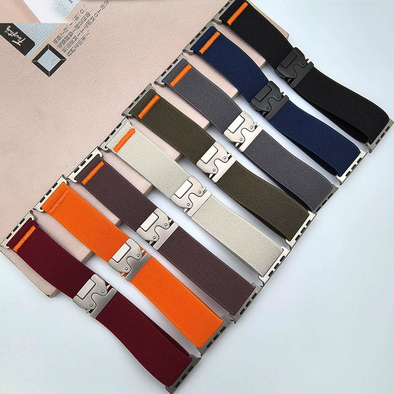 Men Accessories Website - 애플워치 나일론 스트랩 46mm 45mm 44mm