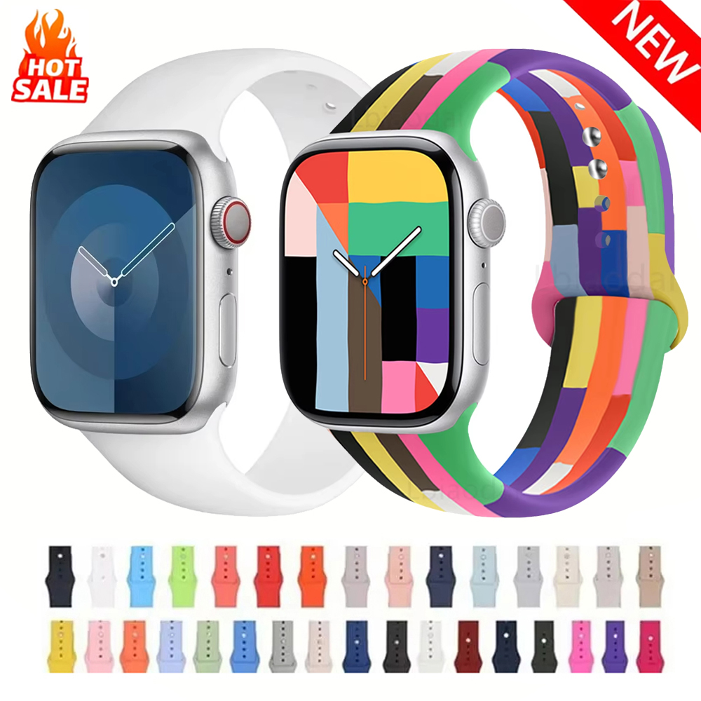 Men Accessories Website - Apple Watch 스트랩 용 실리콘 밴드
