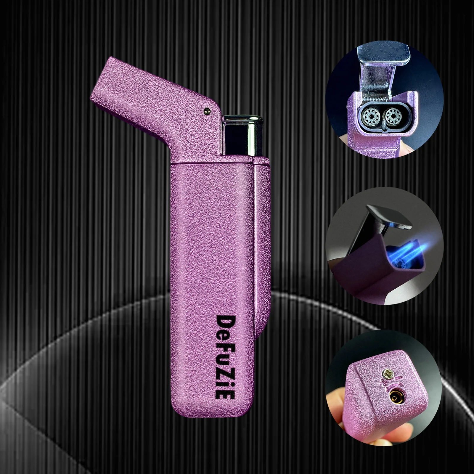 Men Accessories Pk - DefuZiE 토치 라이터 방풍 조절식 제트