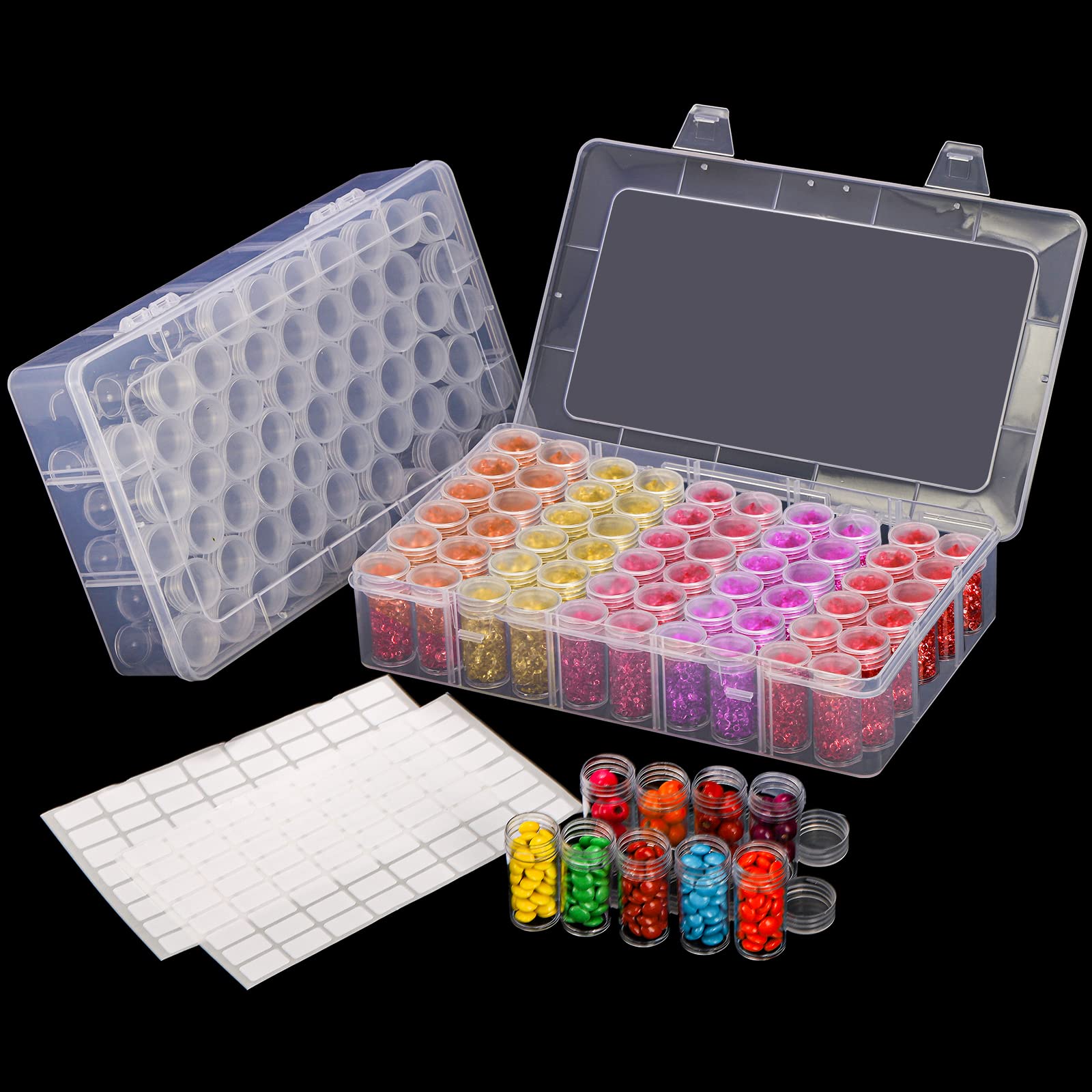 Men'S Accessories Drawer Organizer - 1pc 24/30//38/60 슬롯 플라스틱 보관 상자,