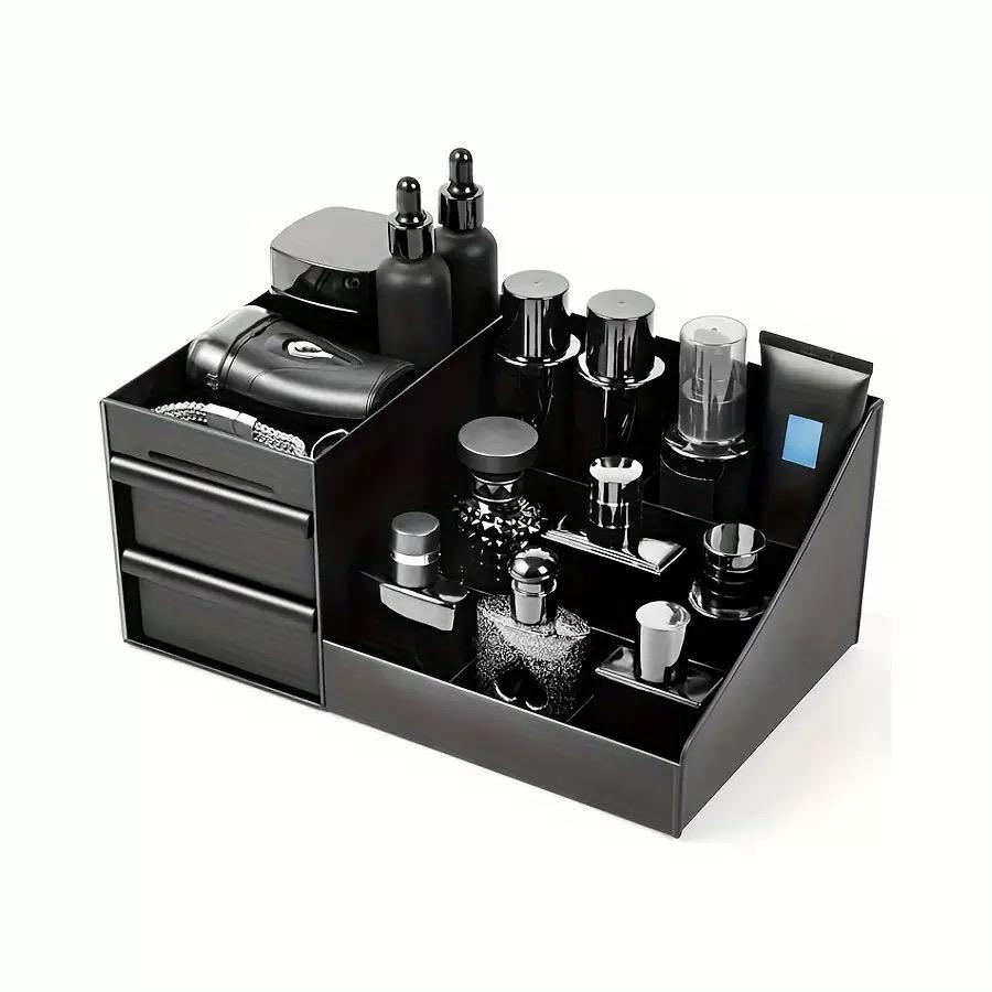 Men'S Accessories Organizer Tray - 빈티지 플라스틱 욕실 정리함 남성용 향수
