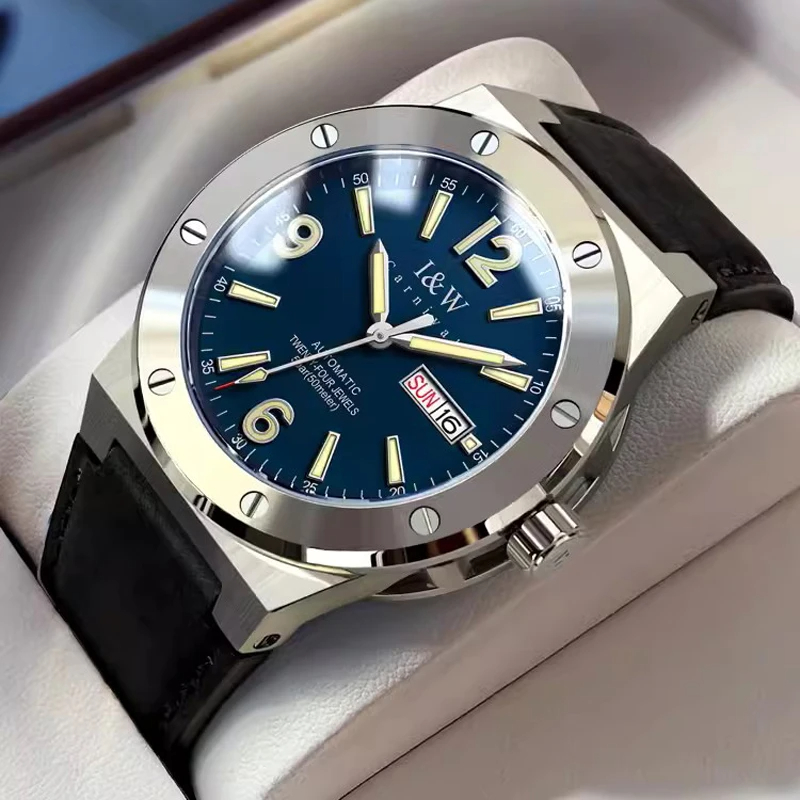 Men Accessories Brands - IW 카니발 기계식 손목 시계 남성용