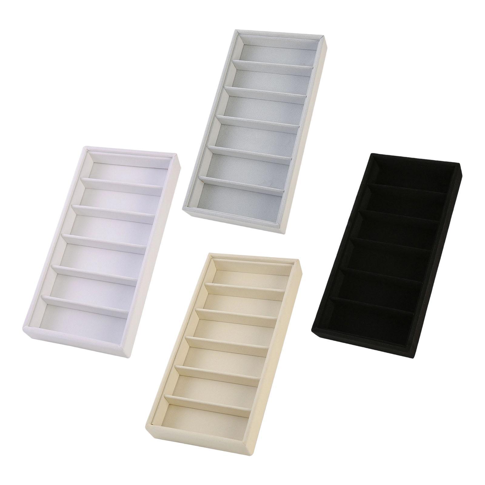 Men'S Accessories Organizer Tray - 안경 진열 트레이 6칸 남녀공용 다용도