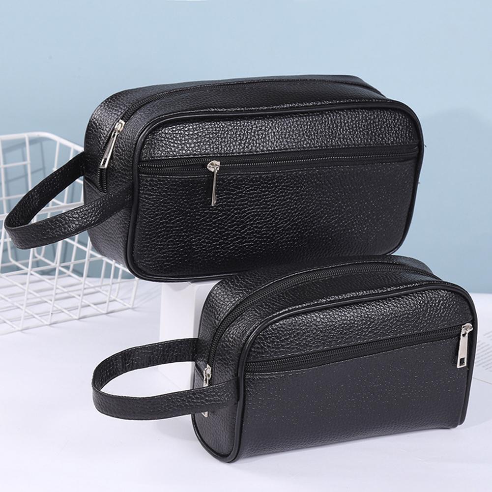 남성 비즈니스 여행 가방 빈티지 손목 가방 PU 가죽  - Men'S Accessories Drawer Organizer 리뷰 및 가격