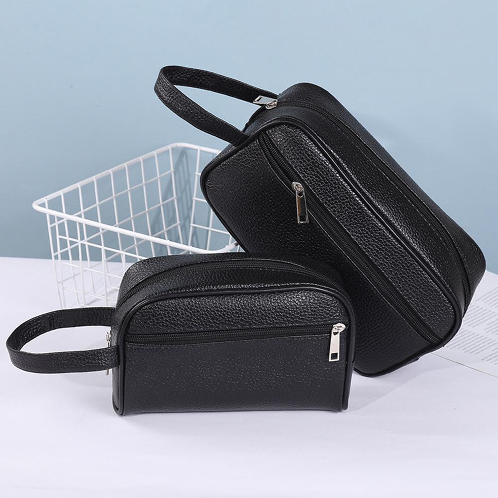 남성 비즈니스 여행 가방 빈티지 손목 가방 PU 가죽  - Men'S Accessories Drawer Organizer 리뷰 및 가격