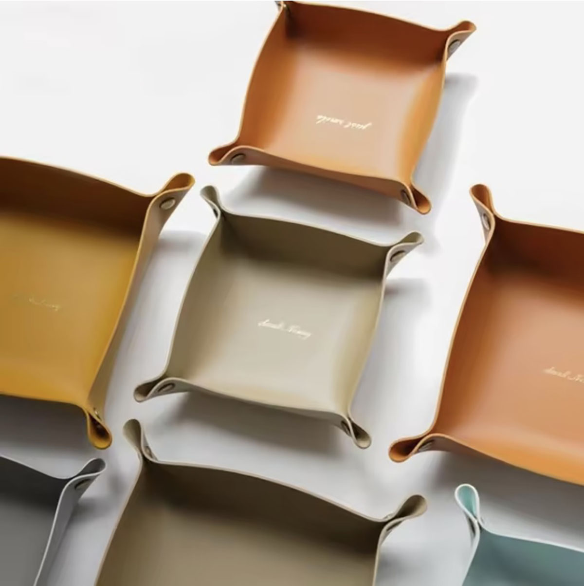 북유럽 스타일 가죽 스토리지 트레이 데스크탑 주최자 키 - Men'S Accessories Drawer Organizer 리뷰 및 가격