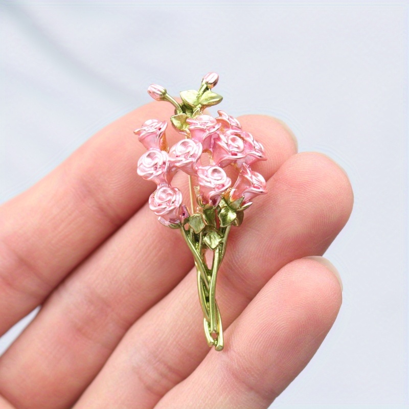 남성과 여성을 위한 새로운 우아한 작은 꽃다발 브로치  - Men Accessories Bouquet 리뷰 및 가격