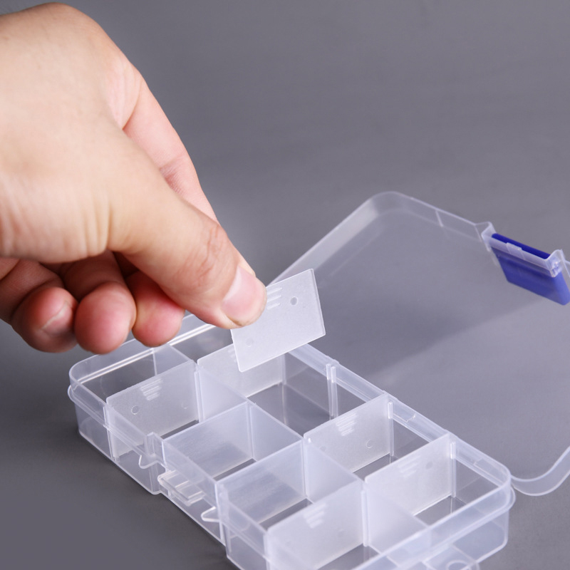 10 그리드 네일 아트 주최자 상자 보관 도구 조정 가 - Men'S Accessories Drawer Organizer 리뷰 및 가격