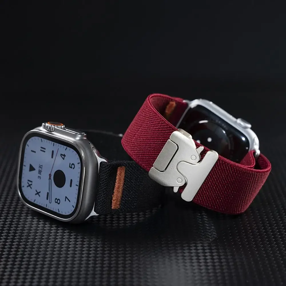 애플워치 나일론 스트랩 46mm 45mm 44mm 42 - Men Accessories Website 리뷰 및 가격