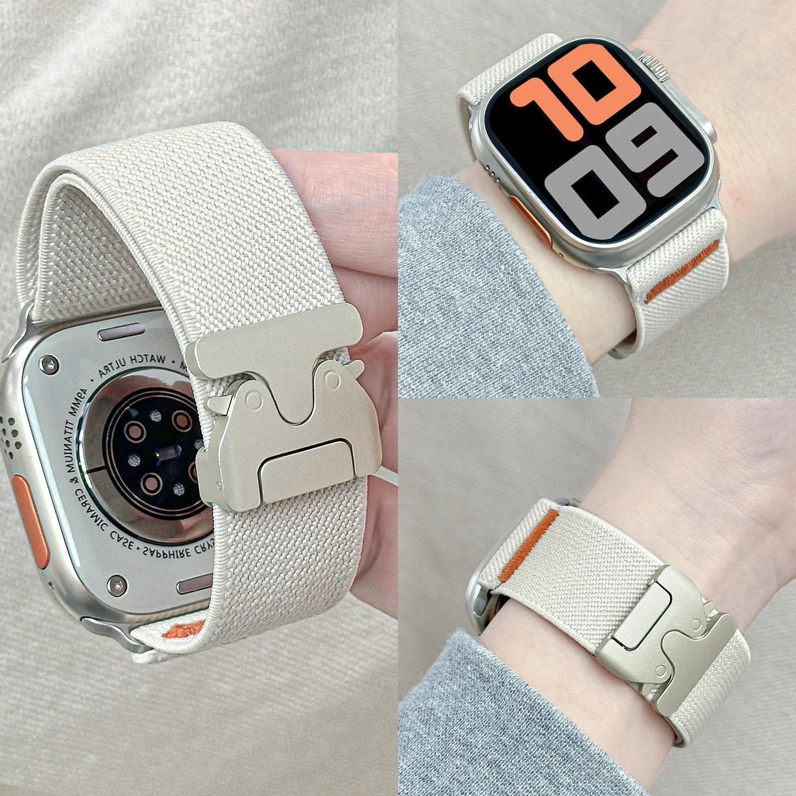 애플워치 나일론 스트랩 46mm 45mm 44mm 42 - Men Accessories Website 리뷰 및 가격