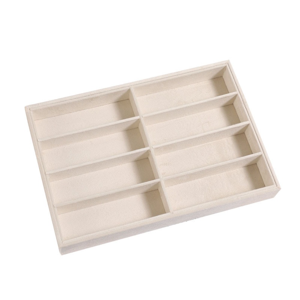 베이지 그레이 선글라스 정리함, 쌓을 수 있는 벨벳 안 - Men'S Accessories Organizer Tray 리뷰 및 가격