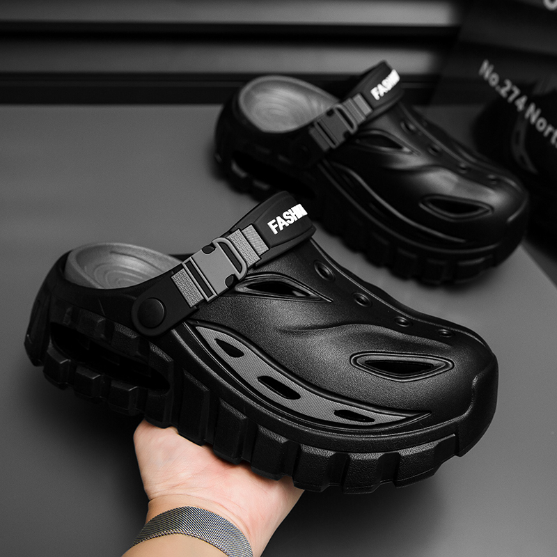 남녀공용 두꺼운 밑창의 발가락이 막힌 샌들, 배수 및  - Men Accessories For Beach 리뷰 및 가격