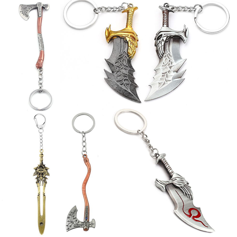 갓 오브 워 4 크레토스 검 키체인 펜던트 열쇠고리 쥬 - Men Accessories Chain 리뷰 및 가격