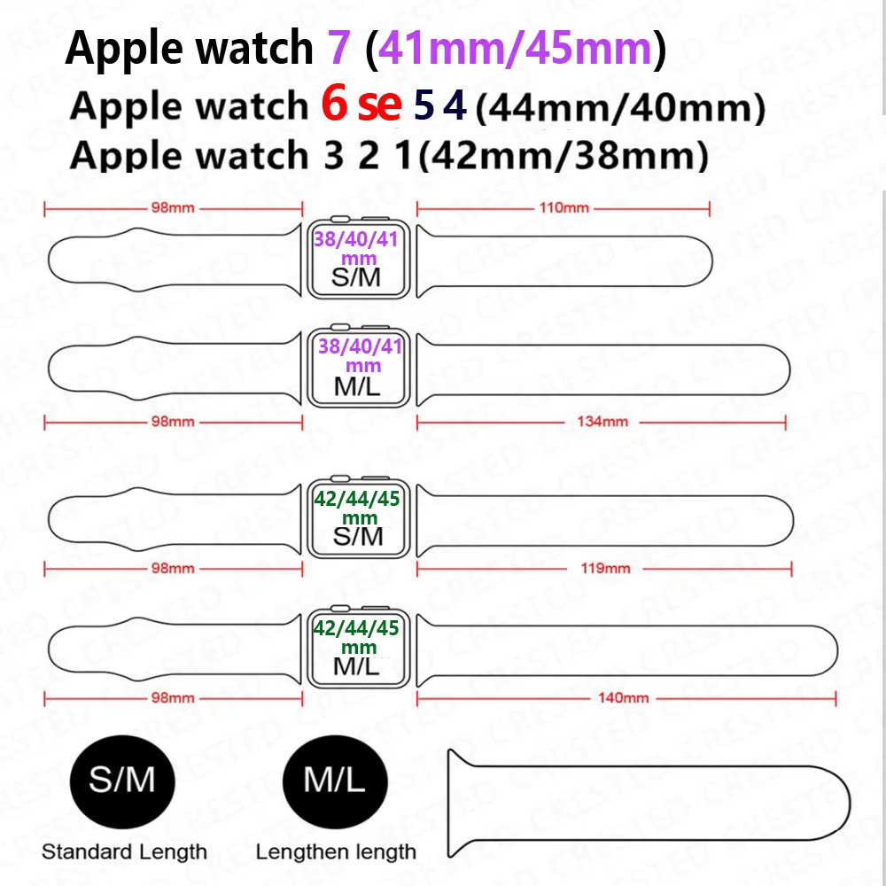 Apple Watch 스트랩 용 실리콘 밴드 44mm  - Men Accessories Website 리뷰 및 가격