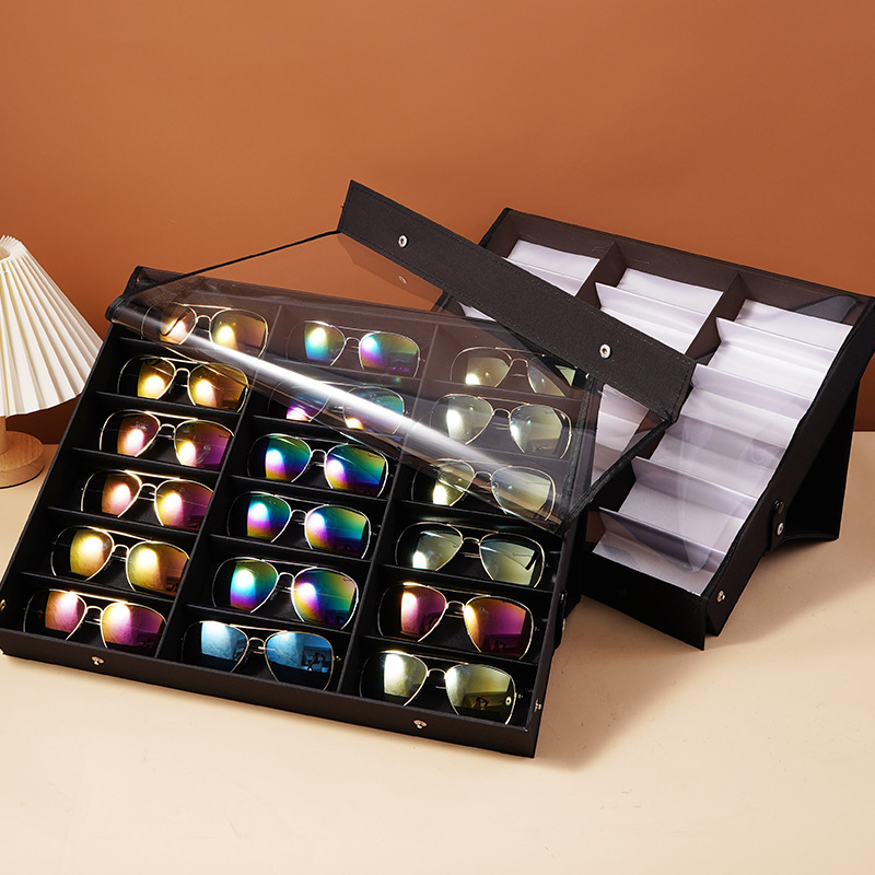 18칸/그리드 안경 보관함 선글라스 디스플레이 정리 트 - Men'S Accessories Organizer Tray 리뷰 및 가격