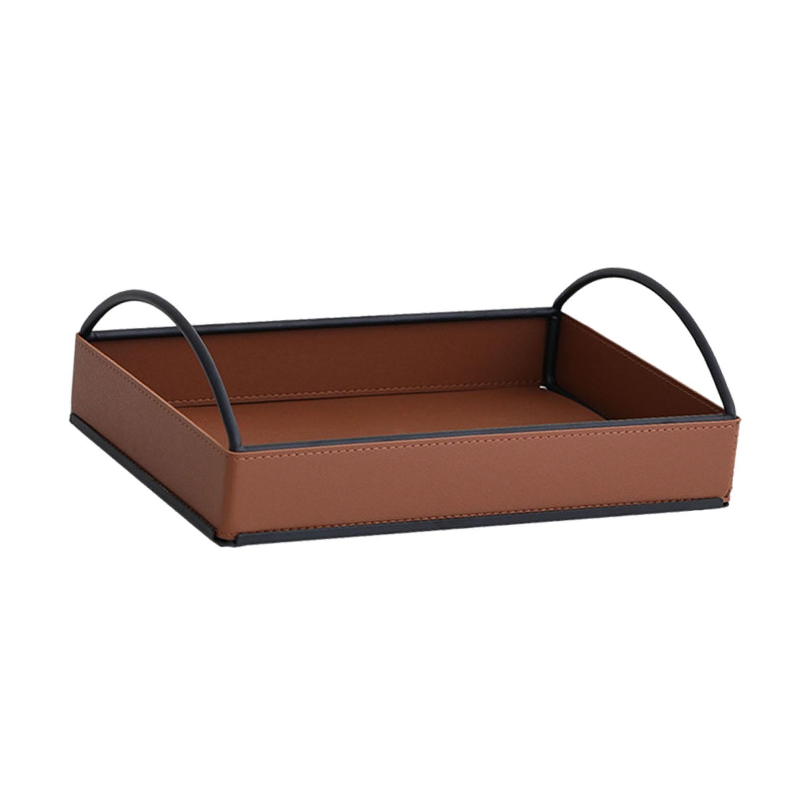 현대적인 PU 가죽 바렛 트레이 데스크 액세서리 홀더, - Men'S Accessories Organizer Tray 리뷰 및 가격