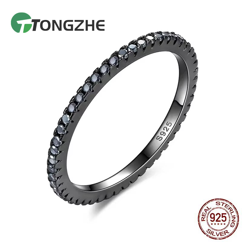 TONGZHE-여성을 위한 럭셔리 간결한 반지, 925 - Men Accessories Brands 리뷰 및 가격