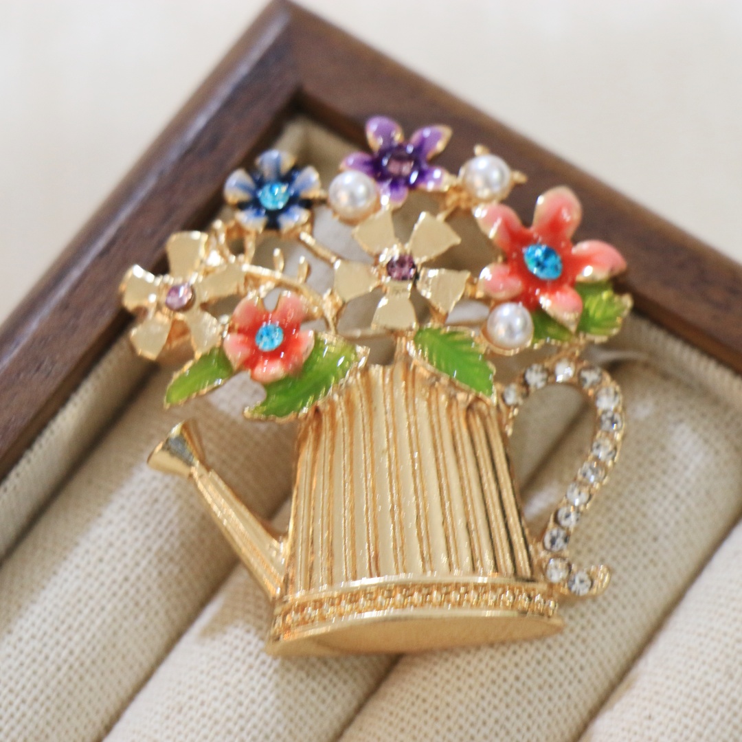 남성과 여성을 위한 바로크 럭셔리 꽃다발 브로치, 보석 - Men Accessories Bouquet 리뷰 및 가격