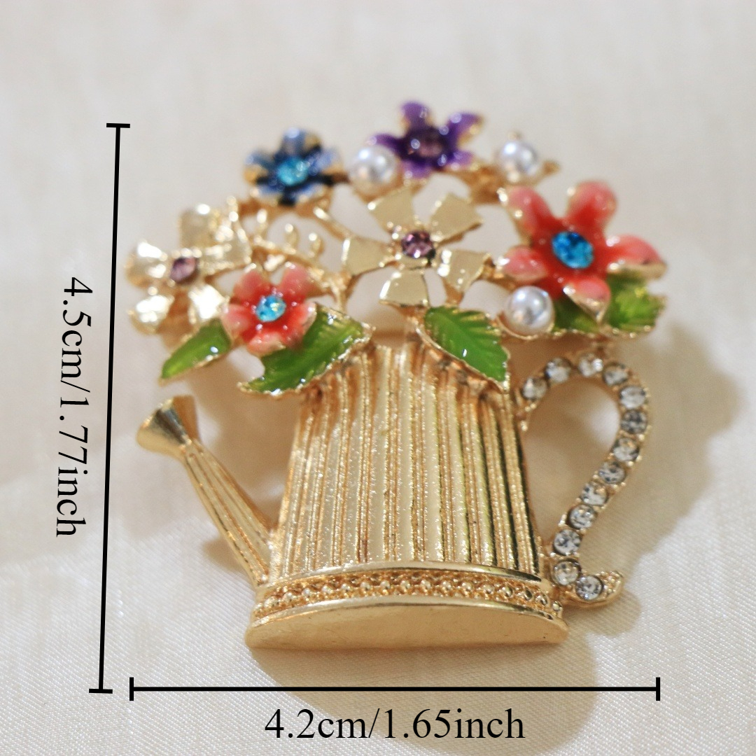 남성과 여성을 위한 바로크 럭셔리 꽃다발 브로치, 보석 - Men Accessories Bouquet 리뷰 및 가격