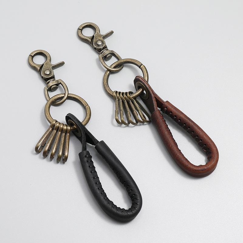 정품 가죽 포켓 자동차 키 링 클립 미니 지갑 홀더 진 - Men Accessories Pk 리뷰 및 가격