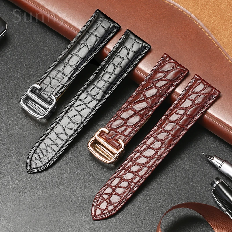 남성용 진짜 가죽 시계 스트랩, Cartier 탱크 블 - Men'S Accessories London 리뷰 및 가격