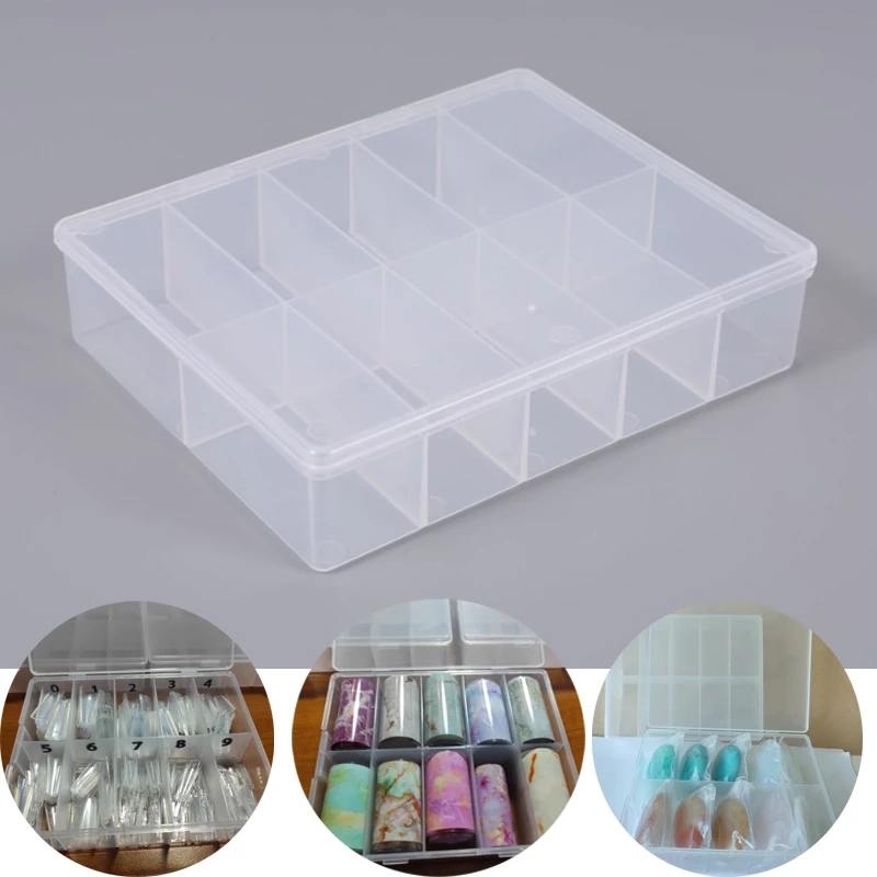 10 그리드 빈 지우기 저장 상자 보석 비즈 보석 거짓 - Men'S Accessories Drawer Organizer 리뷰 및 가격