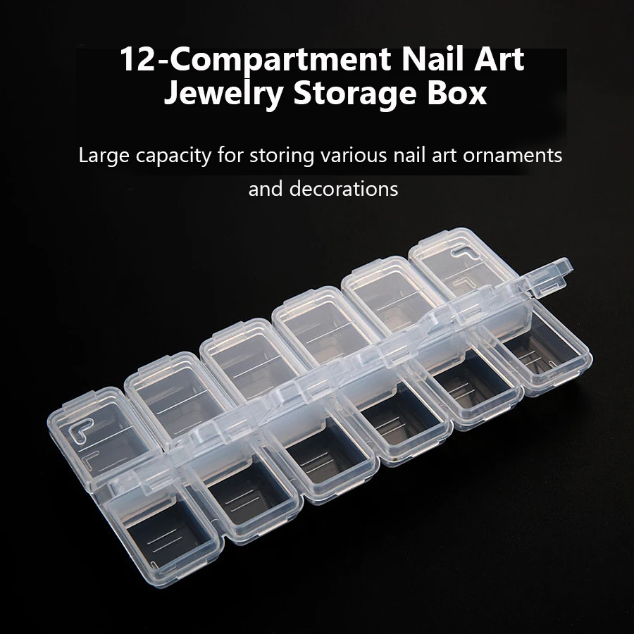 12칸 플라스틱 라인스톤 정리함, 네일아트 도구 보석  - Men'S Accessories Drawer Organizer 리뷰 및 가격