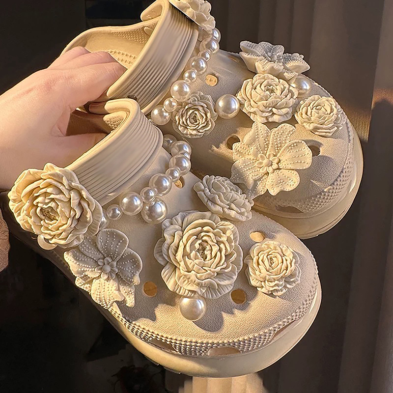 8/17개 여름 패션 구멍 신발 장식 버클 액세서리 고 - Men Accessories Bouquet 리뷰 및 가격