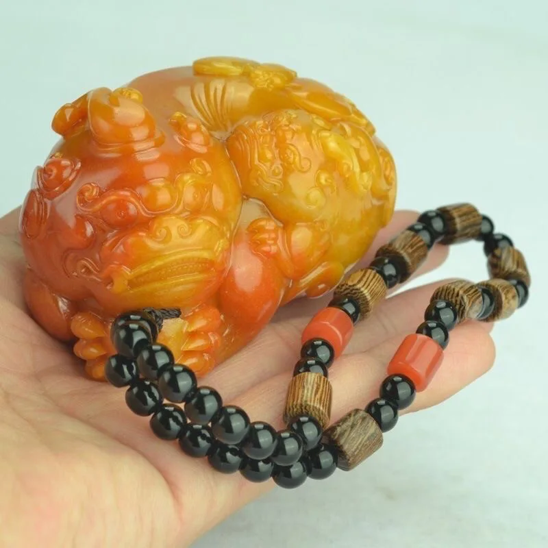 내추럴 황 롱유 픽시우 펜던트 목걸이, 매력적인 주얼리 - Men Accessories Chain 리뷰 및 가격